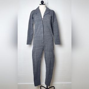 Onepiece Jump In Original Onesie Jumpsuit Gray Size Medium